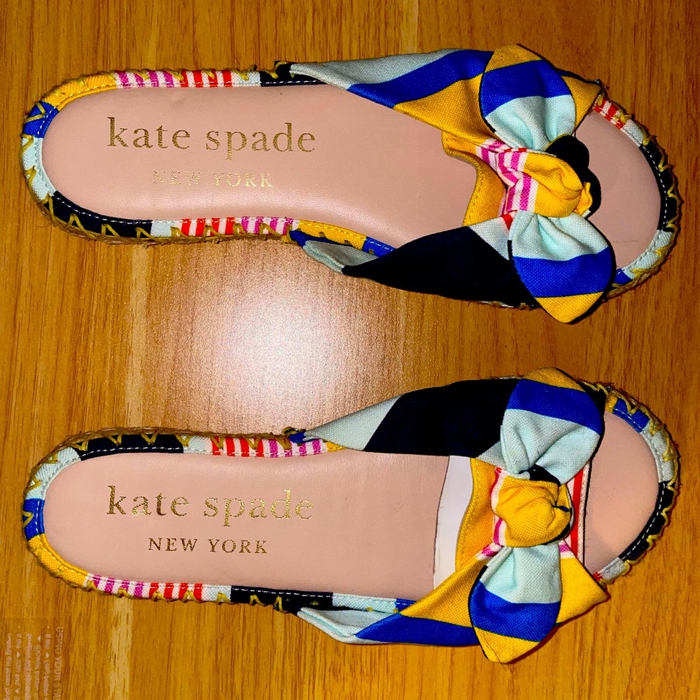 NEW Authentic Kate Spade New York Espadrille Sandals